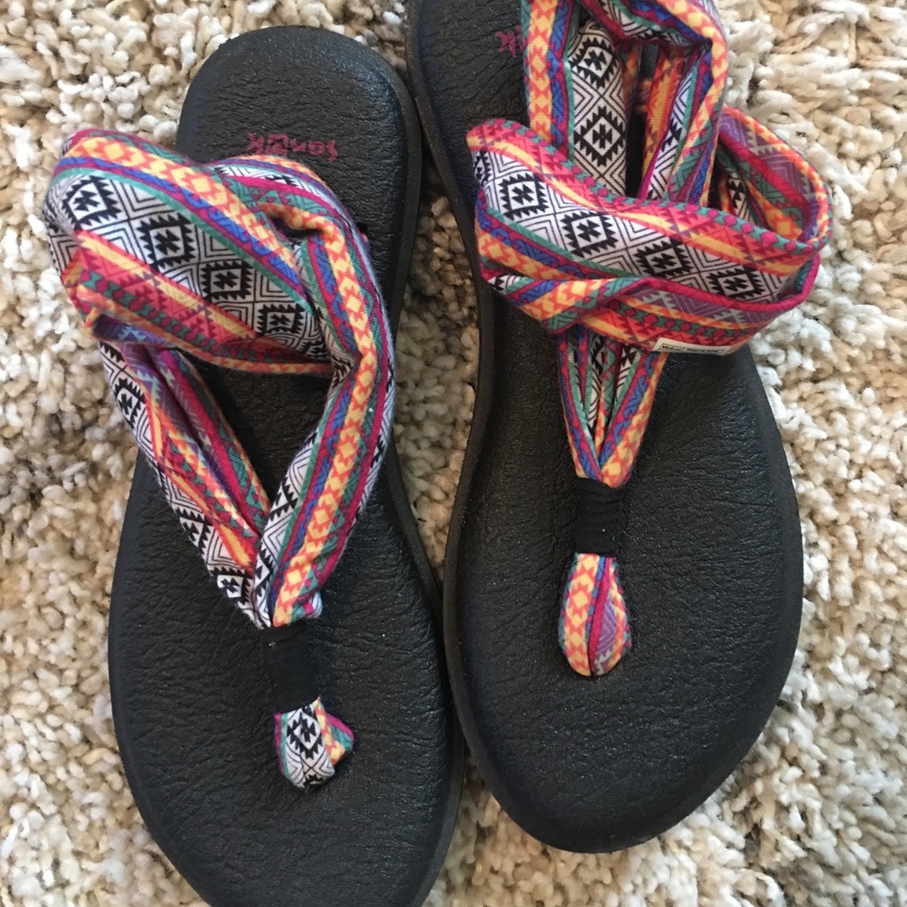 😍😍 Thong Beach fabric sandals